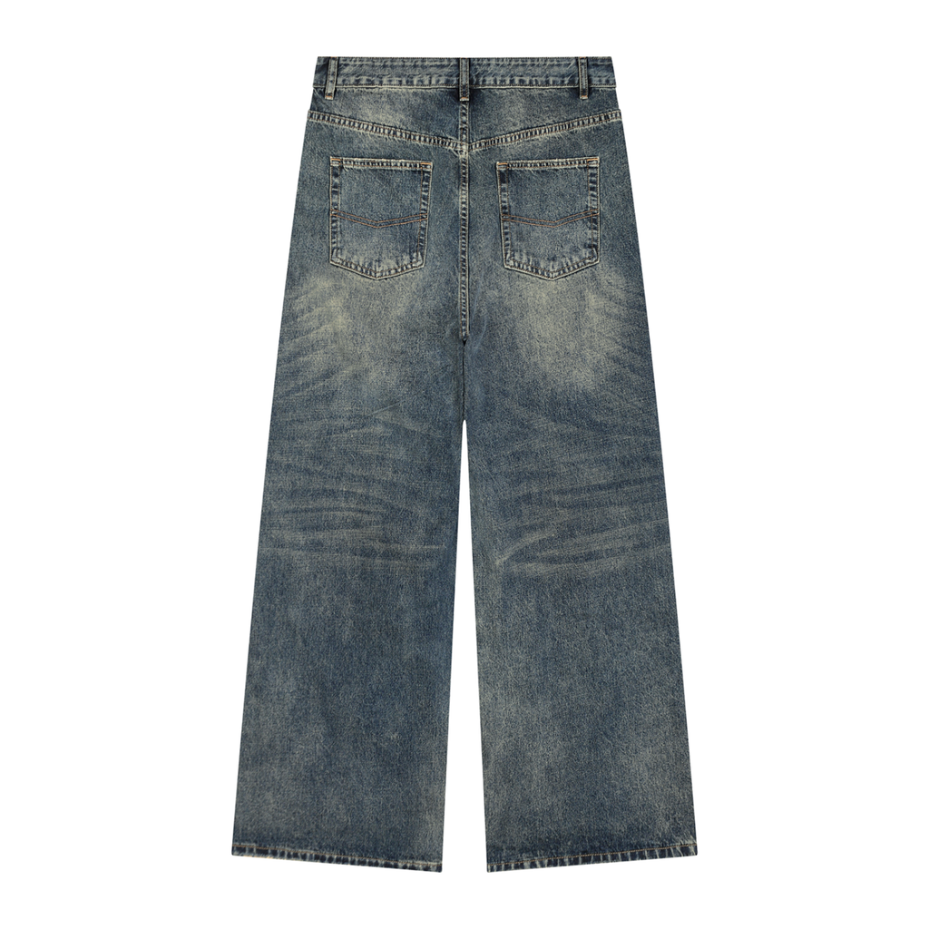 Healing But Still Petty Men's Vintage Wash Denim Jeans