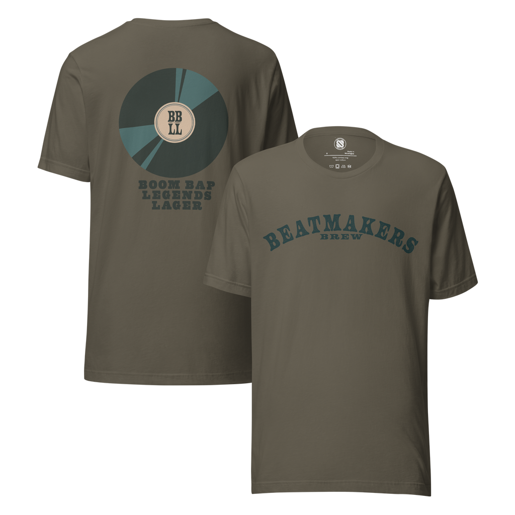 Beatmakers Brew: Boom Bap Legends Lager T-Shirt