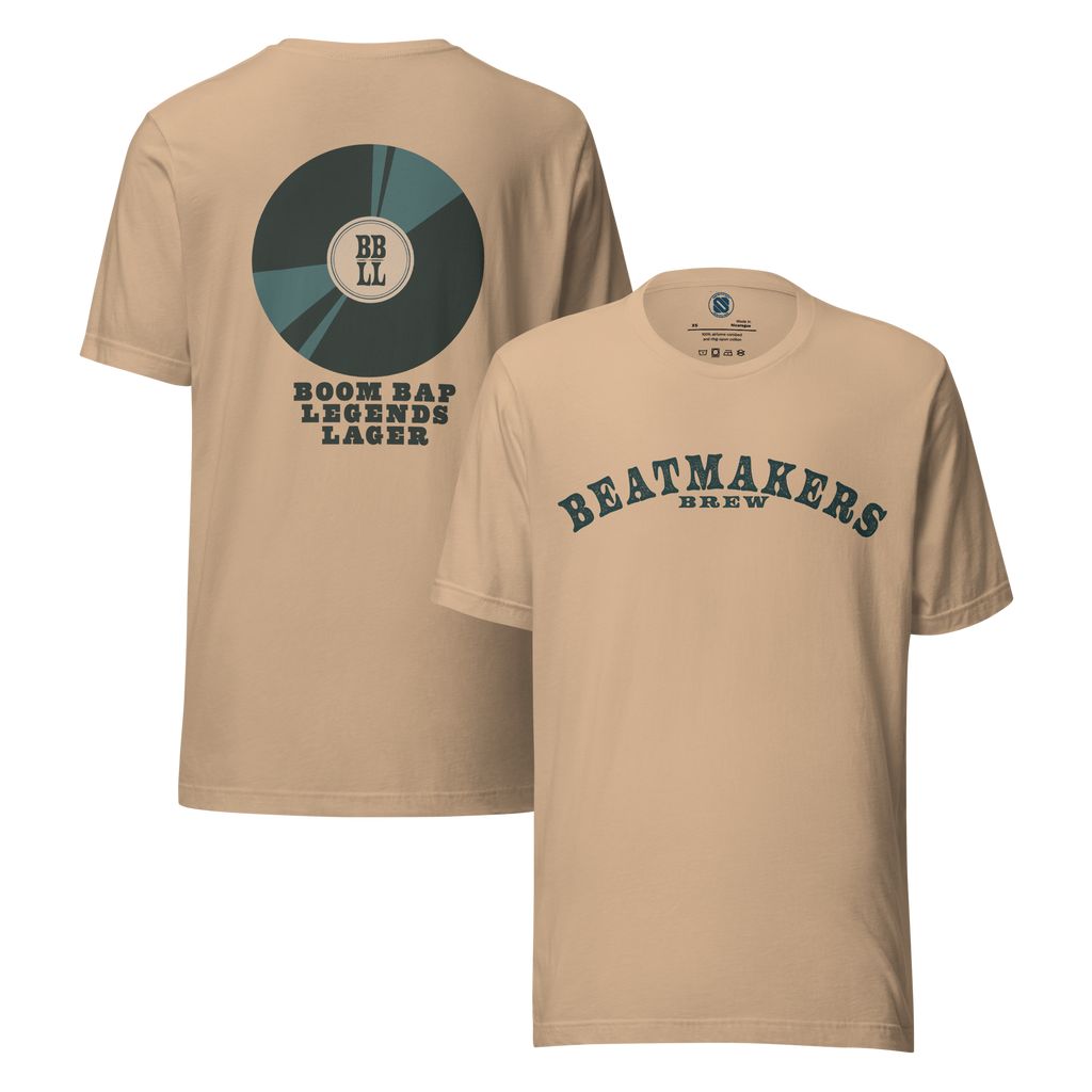 Beatmakers Brew: Boom Bap Legends Lager T-Shirt
