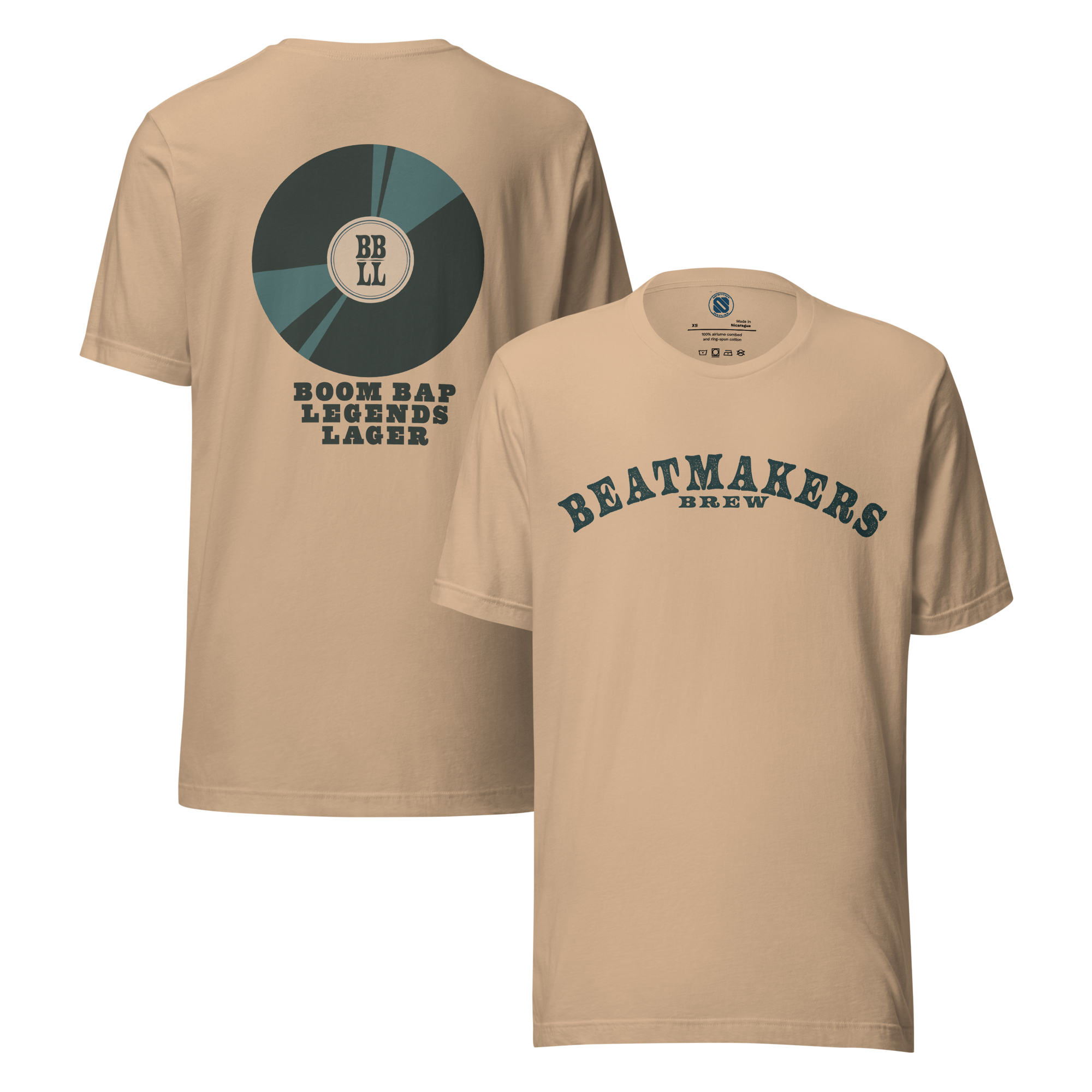 Beatmakers Brew: Boom Bap Legends Lager T-Shirt